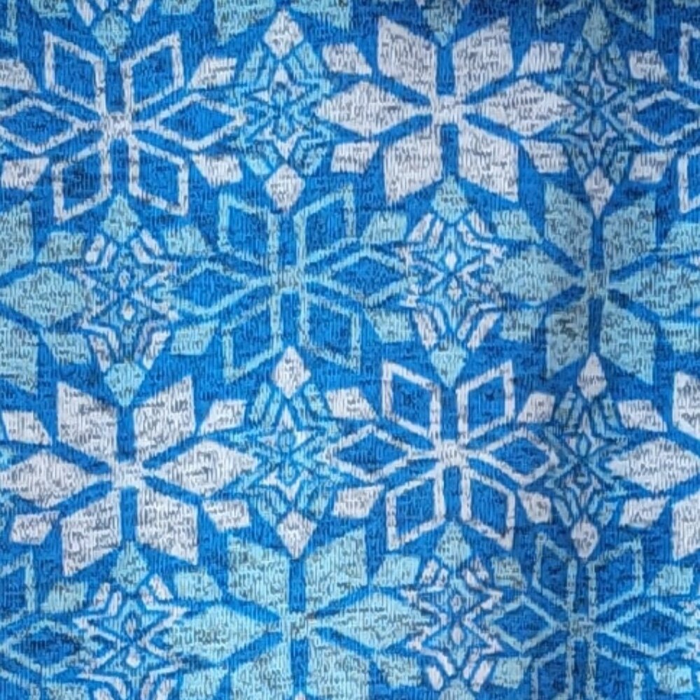 T by Talbots Snowflake Fleece Hoodie - L - Picture 6 of 11